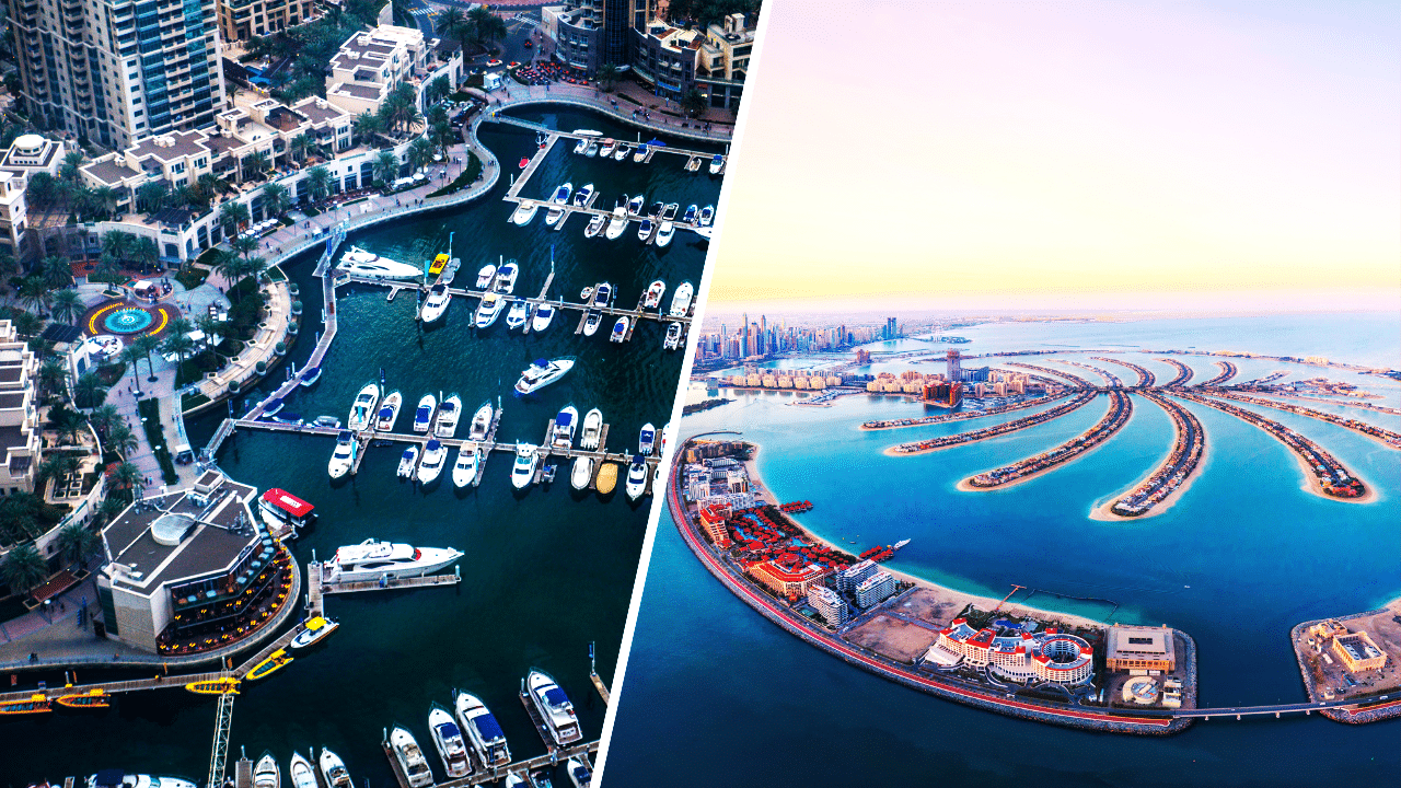 Dubai Marina usually gives higher rental yields compared to Palm Jumeirah, making it a good choice for investors who want to make steady rental income.