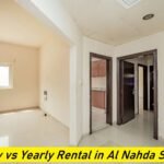 monthly vs yearly rental in al nahda sharjah
